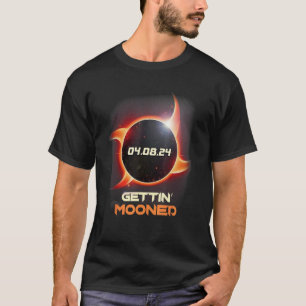 Ninja Shuriken Total Solar Eclipse Befeuert T-Shirt