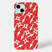 Ninja Shuriken und Kunai Design Case-Mate iPhone Hülle (Rückseite)