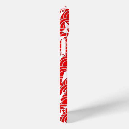 Ninja Shuriken und Kunai Design Case-Mate iPhone Hülle (Rückseite / Rechts)