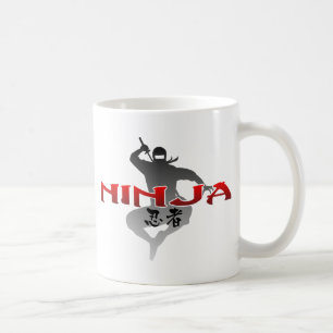 Ninja Silhouette Kaffeetasse