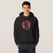 Ninja Sinobi Samurai Katana Kendo Warrior Schwerte Hoodie (Vorne ganz)
