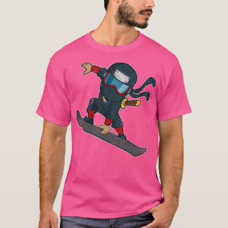 Ninja Snowboard Snowboarder Snowboarder Winter Sno T-Shirt