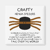 Ninja Spiders! Magnet (Vorne)