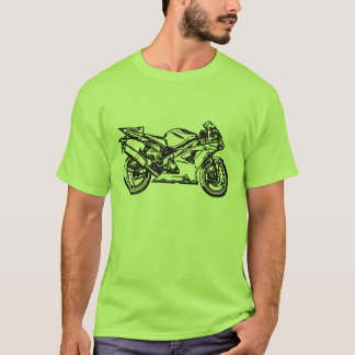 Ninja Sportbike Kunst T-Shirt