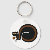 Ninja Squirrel Schlüsselanhänger (Vorderseite)