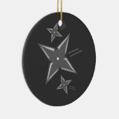 Ninja Stars Keramikornament (Rechts)