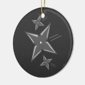Ninja Stars Keramikornament (Links)