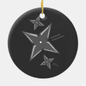 Ninja Stars Keramikornament (Hinten)