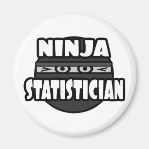 Ninja Statistiker Magnet