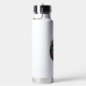 Ninja-Stealth-Katze Katzenmutter-Geschenkidee - Ni Trinkflasche (rechts)