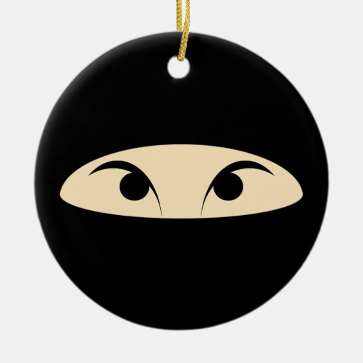Ninja stellen gegenüber keramikornament (Vorne)