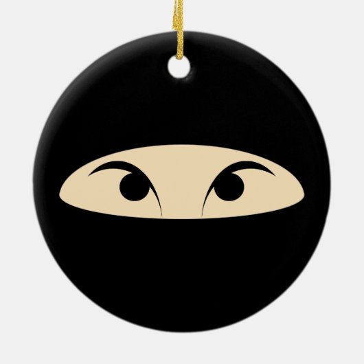 Ninja stellen gegenüber keramikornament (Hinten)