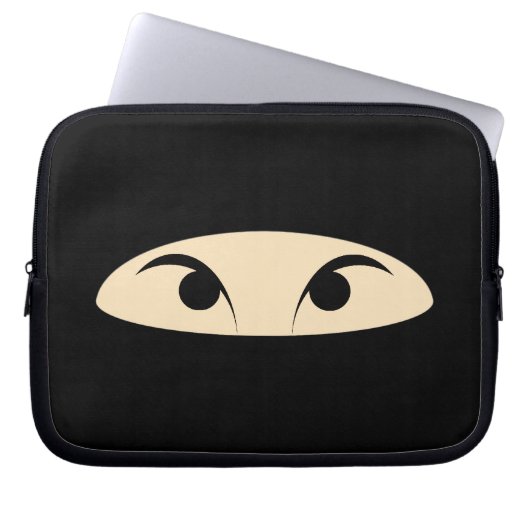 Ninja stellen gegenüber laptopschutzhülle (Vorderseite)