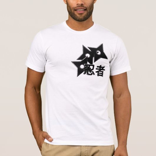 Ninja Stern T-Shirt (Vorderseite)
