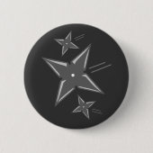 Ninja Sterne Button (Vorderseite)