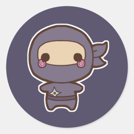 Ninja Sticker (Vorderseite)