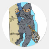 Ninja Sticker (Vorderseite)