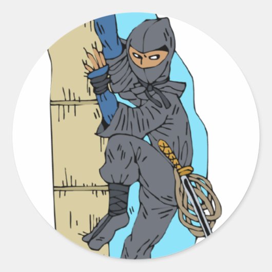 Ninja Sticker (Vorderseite)