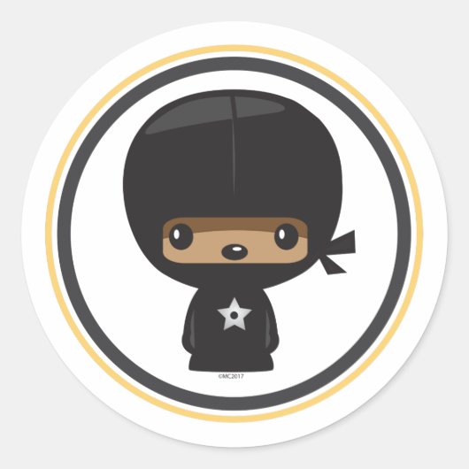 Ninja Sticker (Vorderseite)