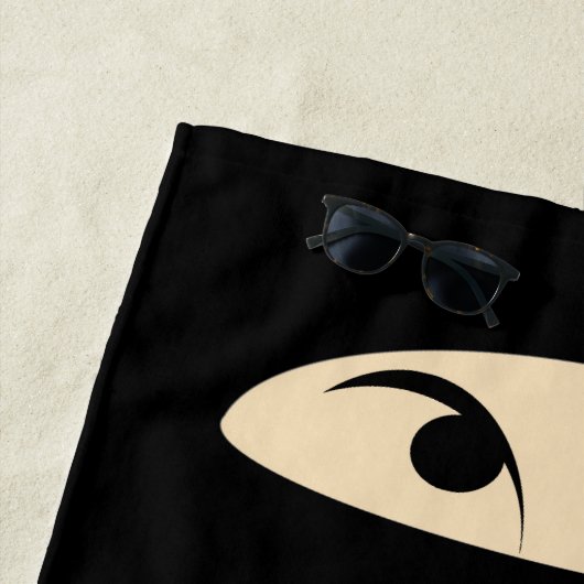 Ninja Strandtuch (Beispiel)