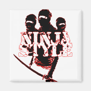 NINJA STYLE MAGNET