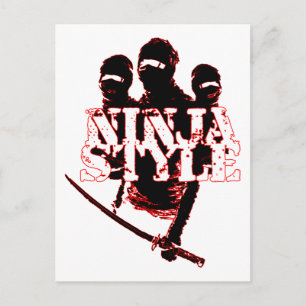 NINJA STYLE: POSTKARTE