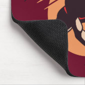 Ninja Super Warrior - Kids Cartoon Design Mousepad (Ecke)