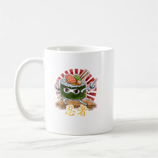 Ninja Sushi Roll Japan Food Kaffeetasse