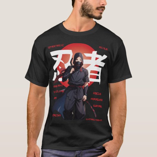 Ninja T-Shirt (Vorderseite)
