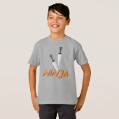 Ninja-T-Shirt T-Shirt (Vorne ganz)