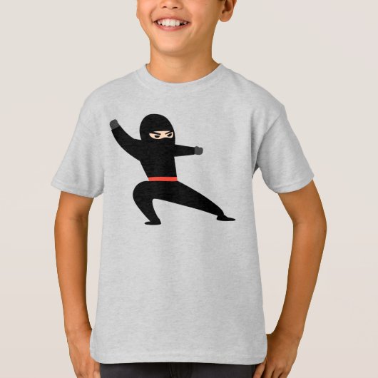Ninja-T-Shirt T-Shirt (Vorderseite)