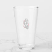 Ninja-Tarnkappen-Einhorn (1) Glas (Rückseite)