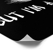 Ninja täuscht lustige Poster-Spaß Poster (Ecke)