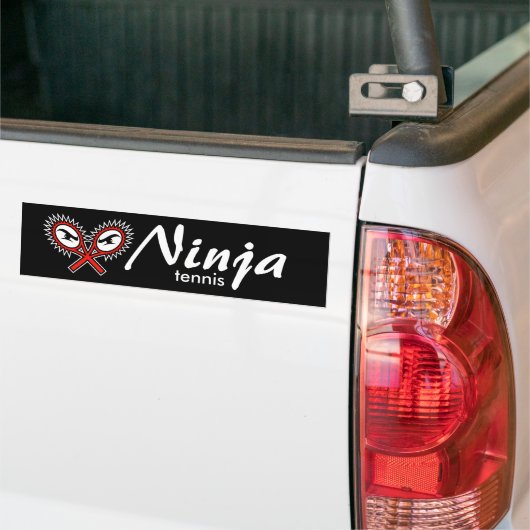 Ninja Tennis Autoaufkleber (Auf Lkw)