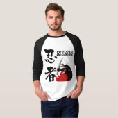 Ninja - Time to go to battle- T-Shirt (Vorne ganz)