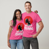 Ninja Training Funny Training Karate T-Shirt (Unisex)