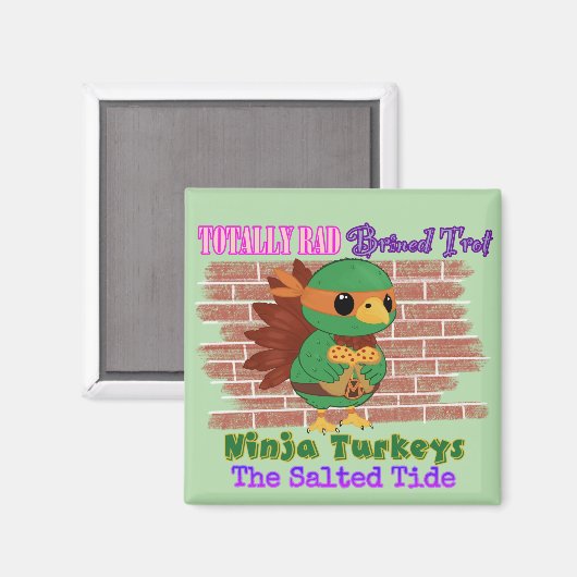 Ninja Trotters 2024 Magnet (Vorderseite/Rückseite)