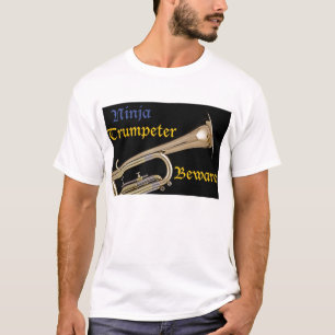 Ninja Trumpeter passen Shirt auf