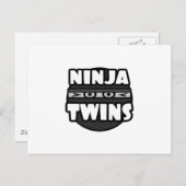 Ninja Twins Postkarte (Vorne/Hinten)