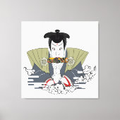 Ninja Ukiyo-e Art Leinwanddruck (Vorderseite)