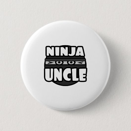 Ninja Uncle Button (Vorderseite)