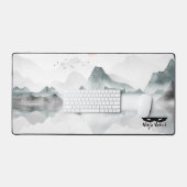 Ninja Vanish: Mountain Beauty Desk Mat Schreibtischunterlage (Tastatur & Maus)