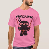 NINJA VATER Funny T - Shirt (Vorderseite)