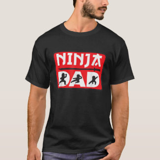 Ninja Vater Matching Family Ninja Krieger Funny Gi T-Shirt