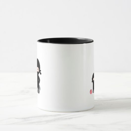 Ninja Vater und Kind Tasse (Zentrum)