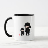Ninja Vater und Kind Tasse (Links)