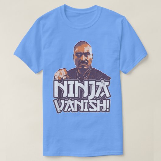 Ninja Verschwinden T-Shirt (Design vorne)