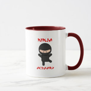 Ninja Versicherungsmathematiker Tasse