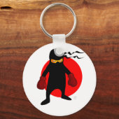 Ninja von Chillee Wilson Schlüsselanhänger (Vorderseite)