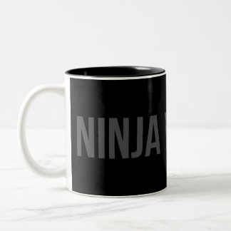Ninja-Waffen-Kaffeetasse Zweifarbige Tasse